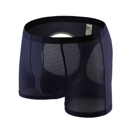 Mesh Sport Boxer - Heren open butt boxershorts mesh gaten