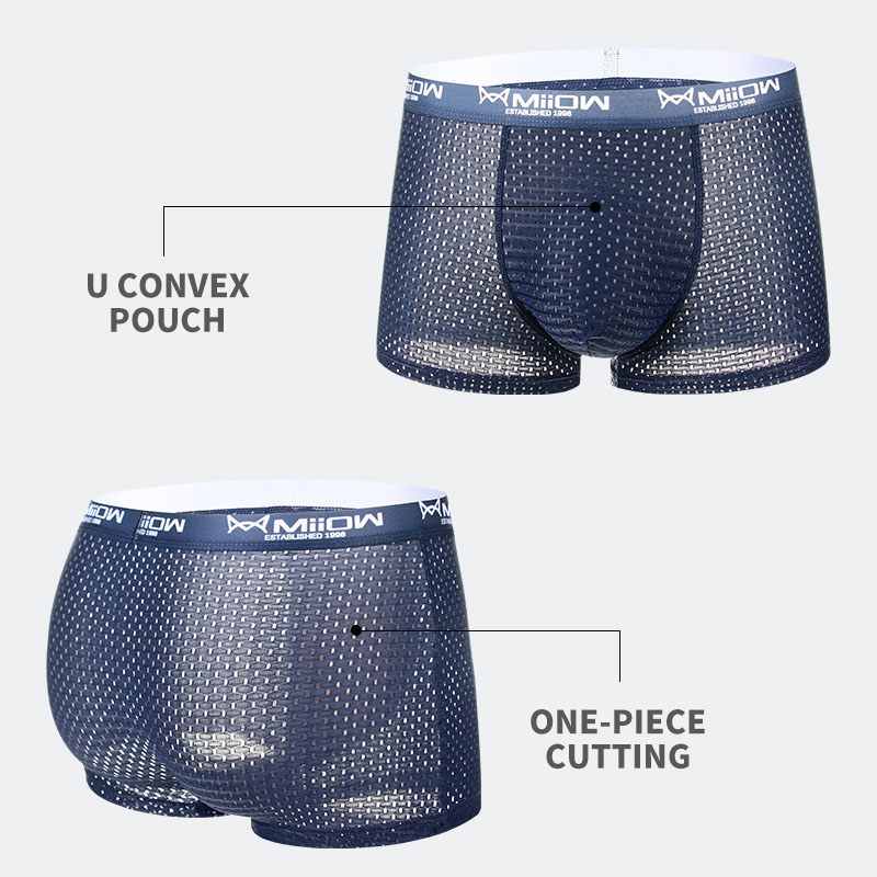 Miiow 4 Stuks Ijs Zijde Mannen - Boxer Shorts Modal recensie en prijs