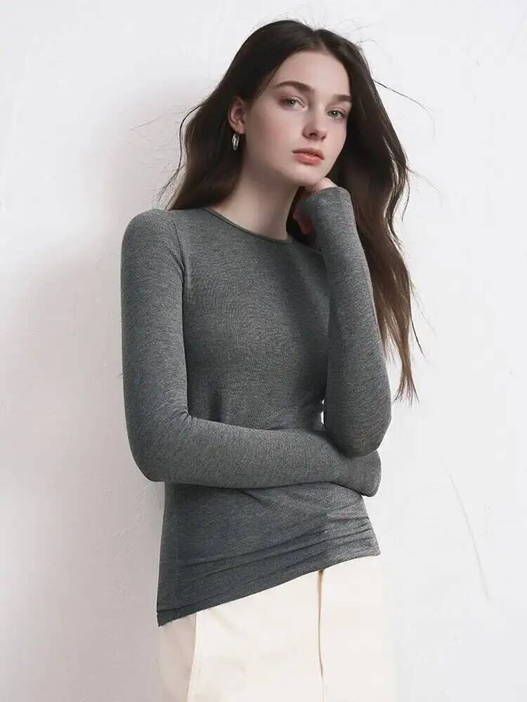 Dames Kasjmiermix Top met Lang - Base Layer Top recensie en prijs